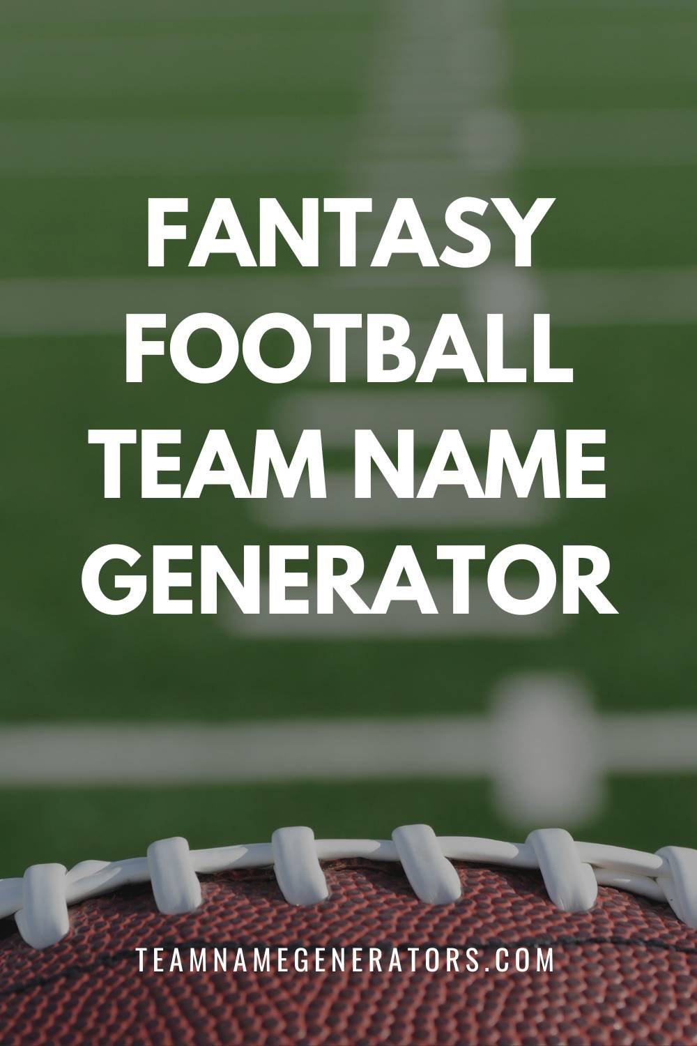 Fantasy Football Team Name Generator