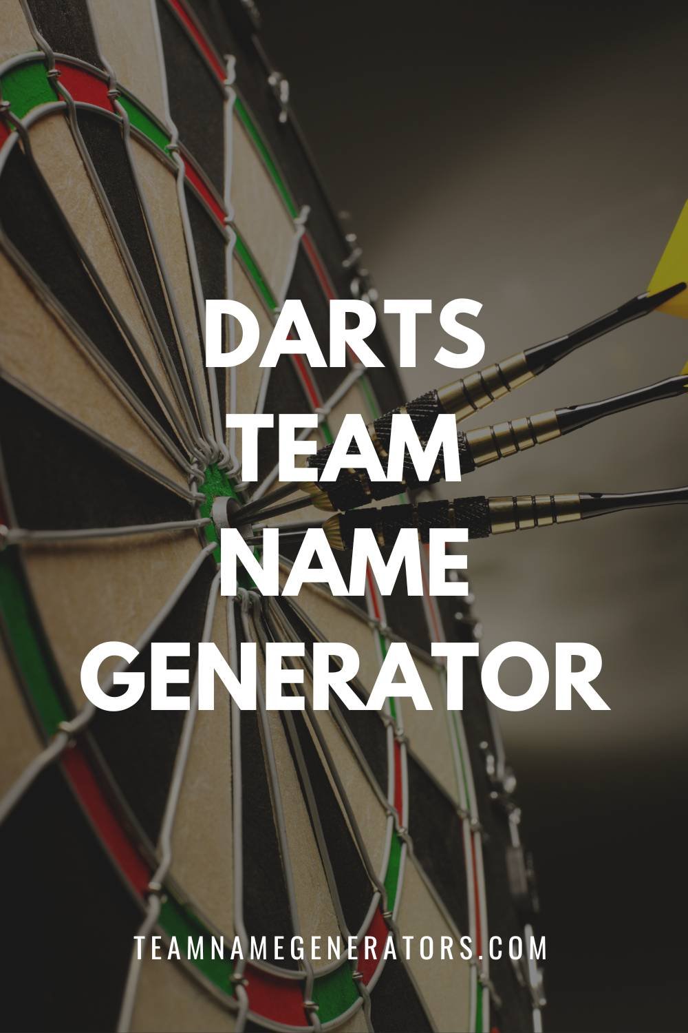 Darts Team Name Generator