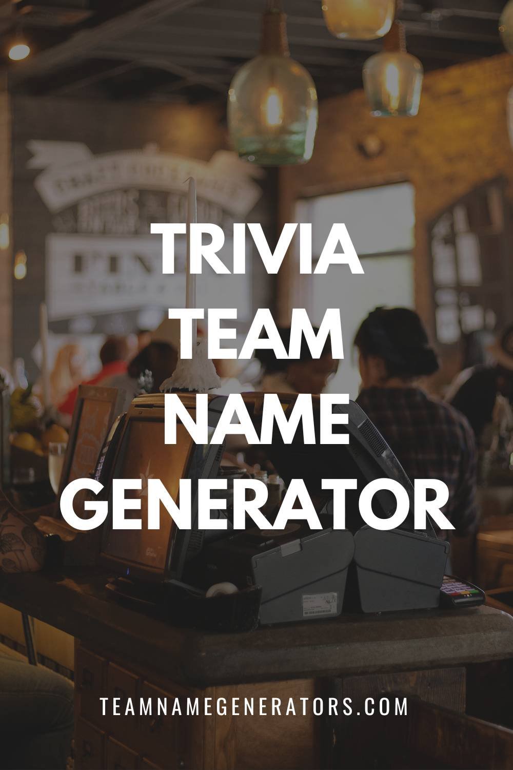 Trivia team name generator